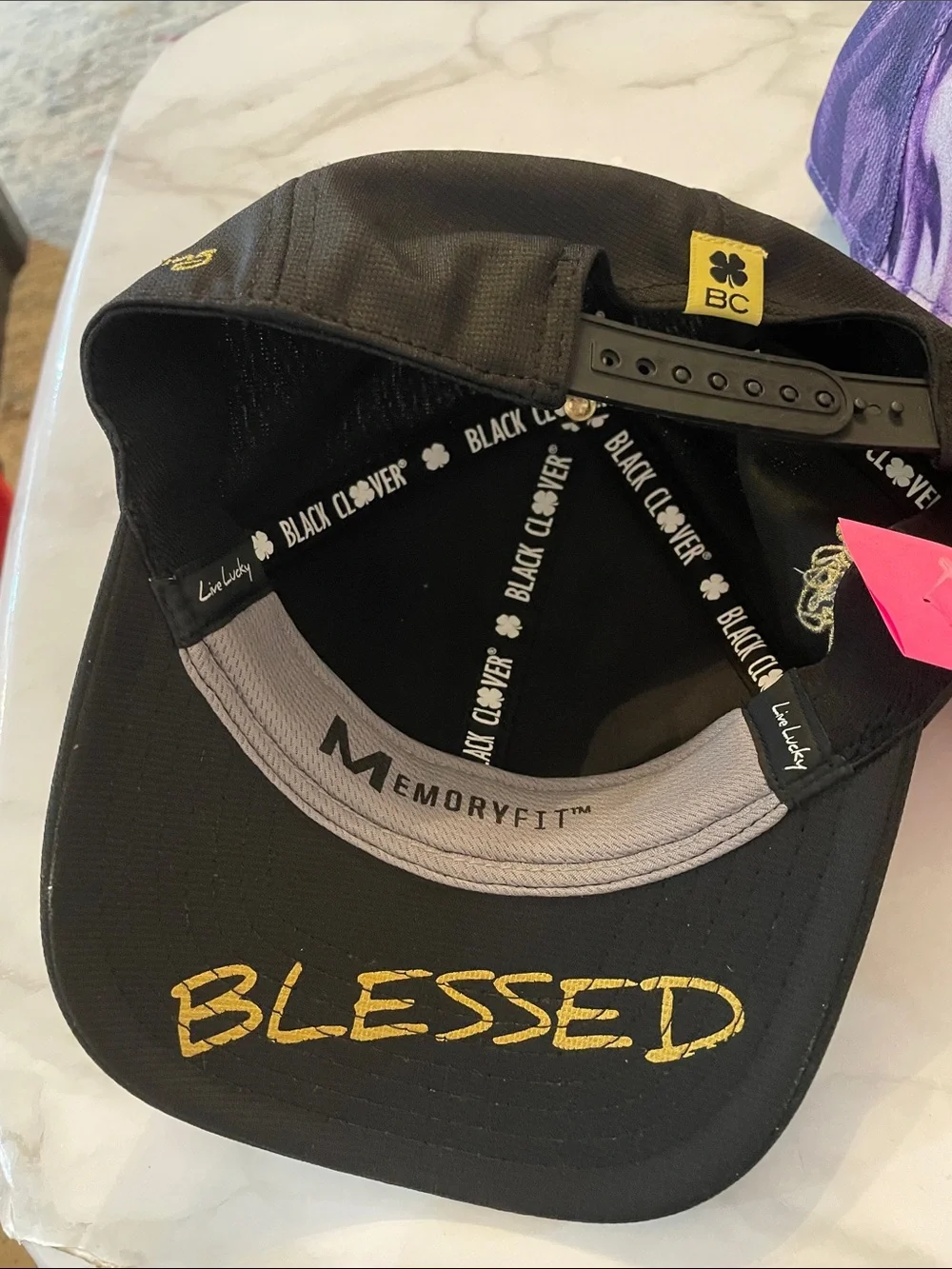 Black clover hat